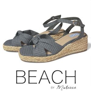 Beach By Matisse Aliza Ankle Strap Platform Wedge Sandals